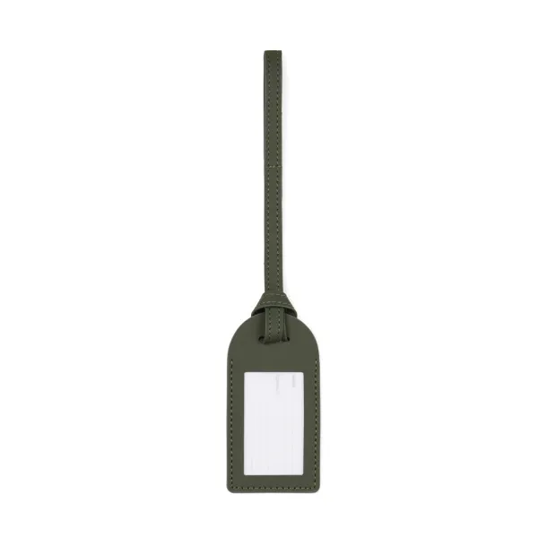 VINGA Baltimore VINGA Baltimore RCS recycled polyester luggage tag - Vinga Green 