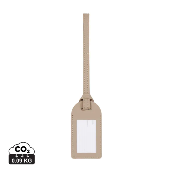 VINGA Baltimore VINGA Baltimore RCS recycled polyester luggage tag - Vinga grey 