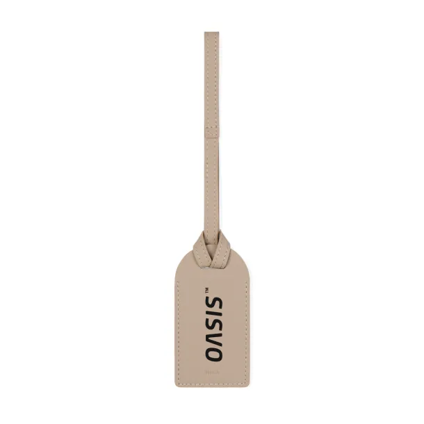 VINGA Baltimore VINGA Baltimore RCS recycled polyester luggage tag - Vinga grey 