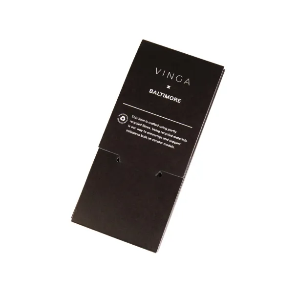 VINGA Baltimore VINGA Baltimore RCS recycled polyester luggage tag - Vinga blue 