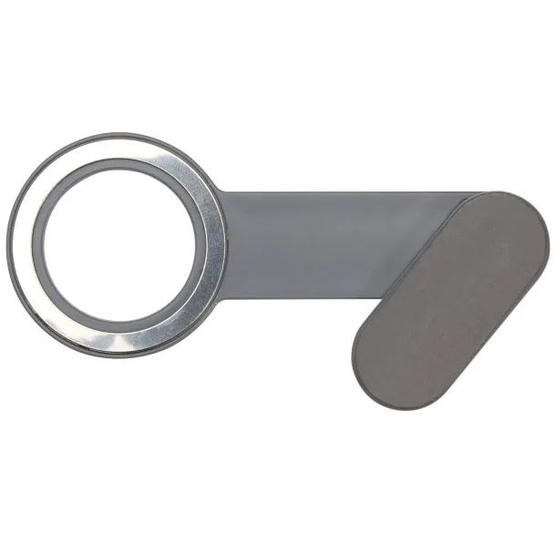 Hook recycled plastic desktop phone holder Grey