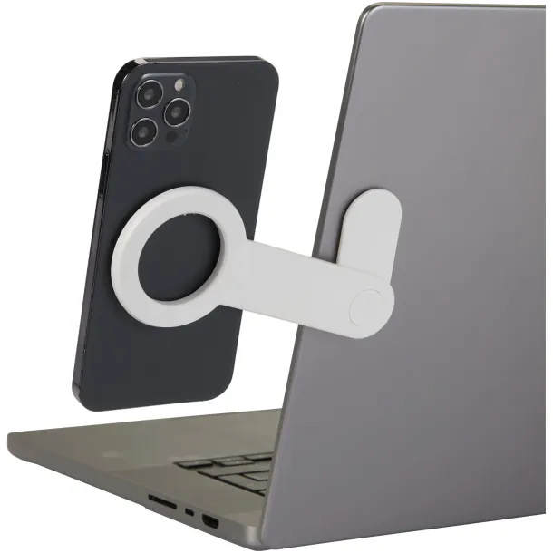 Hook reciklirani plastični stoni držač za mobitel Solid black