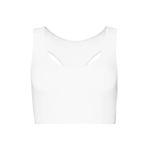 COOL SPORTS CROP TOP - Just Cool White