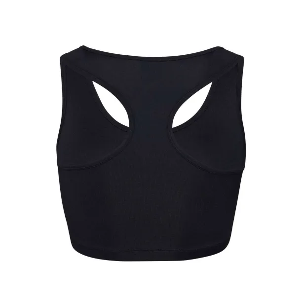 COOL ženski kratki top, 250 g/m2 - Just Cool Crna