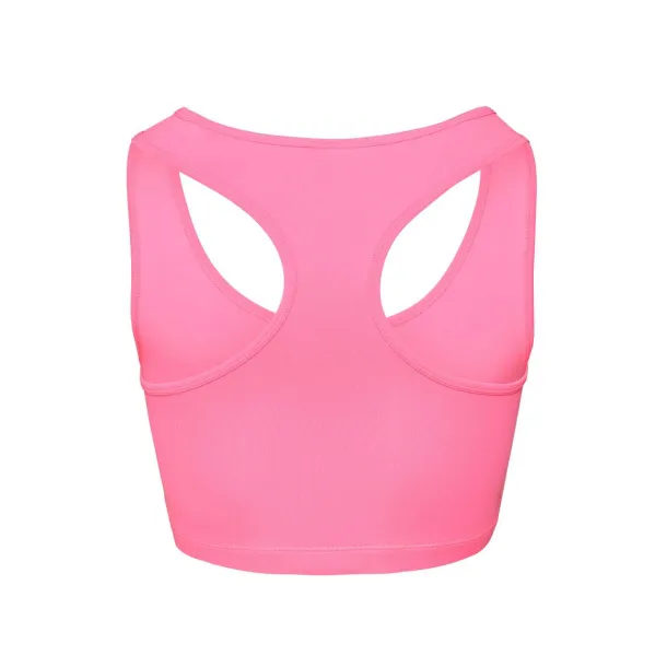 COOL ženski kratki top, 250 g/m2 - Just Cool Electric Pink