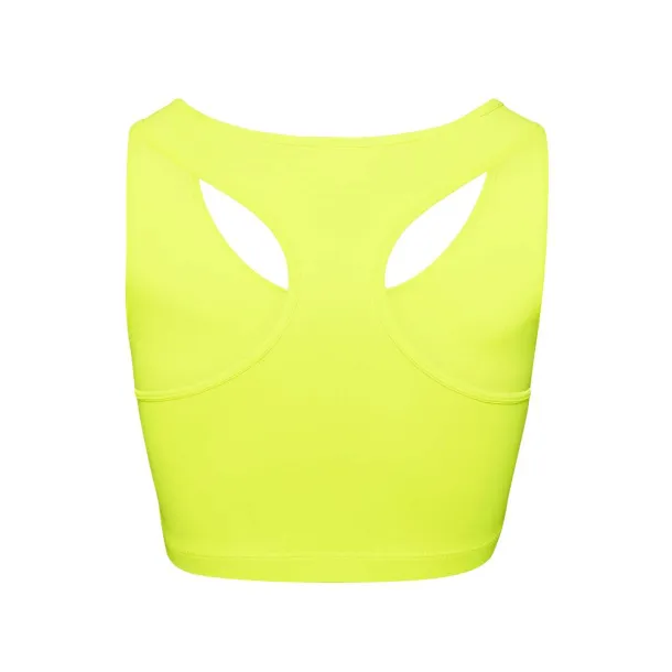 COOL ženski kratki top, 250 g/m2 - Just Cool Electric Yellow