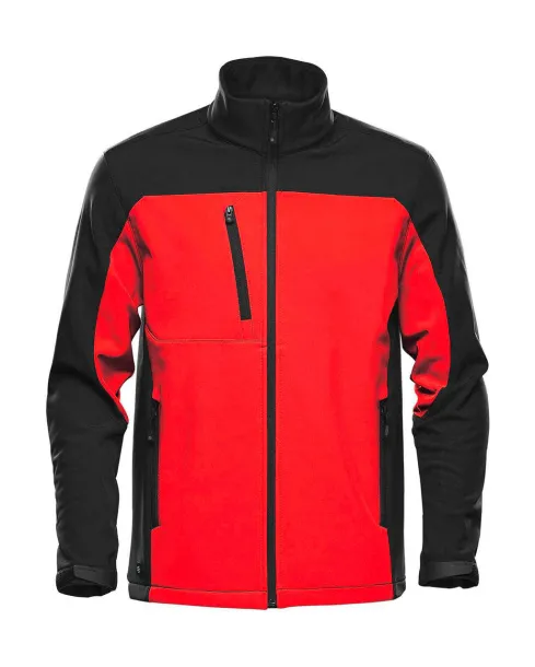 Cascades Men's Cascades Softshell - Stormtech Bright Red Black