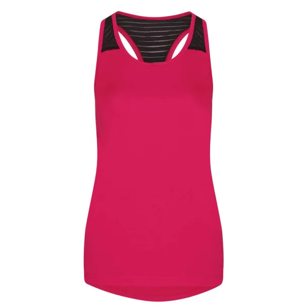 COOL ženska majica bez rukava, 135 g/m2 - Just Cool Hot Pink Crna