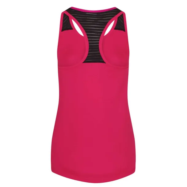 COOL ženska majica bez rukava, 135 g/m2 - Just Cool Hot Pink Crna