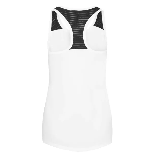 COOL SMOOTH WORKOUT VEST - Just Cool White Crna
