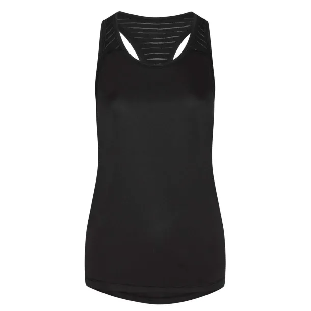 COOL SMOOTH WORKOUT VEST - Just Cool Jet Black Jet Black