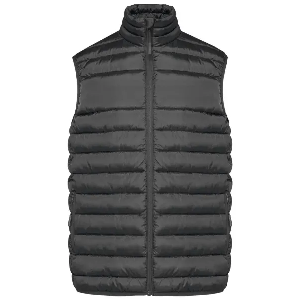  MEN'S QUILTED BODYWARMER - Kariban Tamno siva
