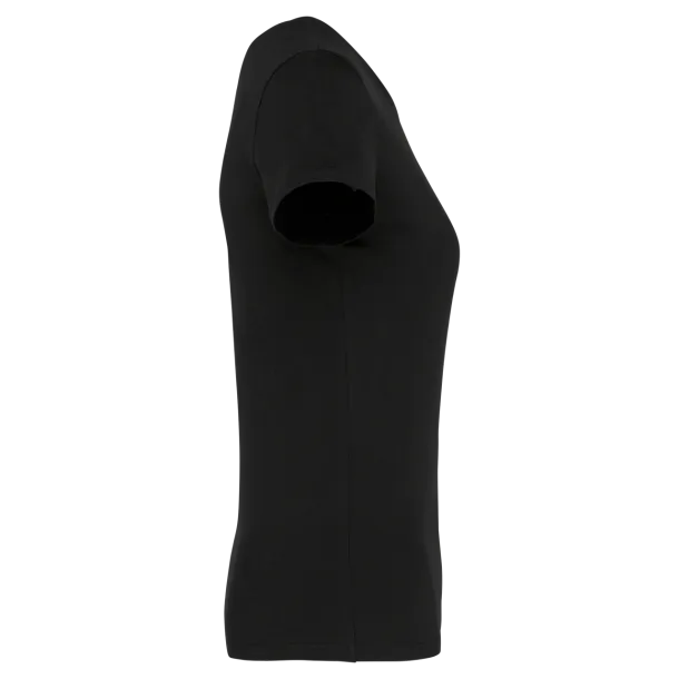  Ženska majica kratkih rukava, 180 g/m2 - Kariban Crna