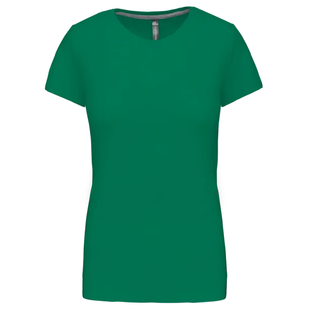  Ženska majica kratkih rukava, 180 g/m2 - Kariban Kelly zelena