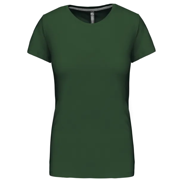  LADIES' SHORT SLEEVE CREW NECK T-SHIRT - Kariban Šumski zelena