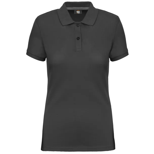  Ženska polo majica kratkih rukava, 200 g/m2 - Designed To Work Tamno siva