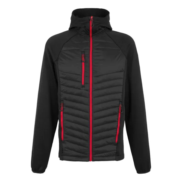 NAVIGATE NAVIGATE HYBRID JACKET - Regatta Black Klasična crvena