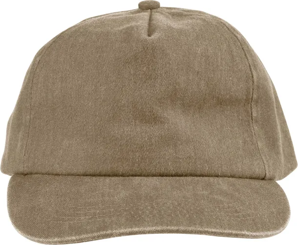 Liora Cotton (240 gsm) cap khaki