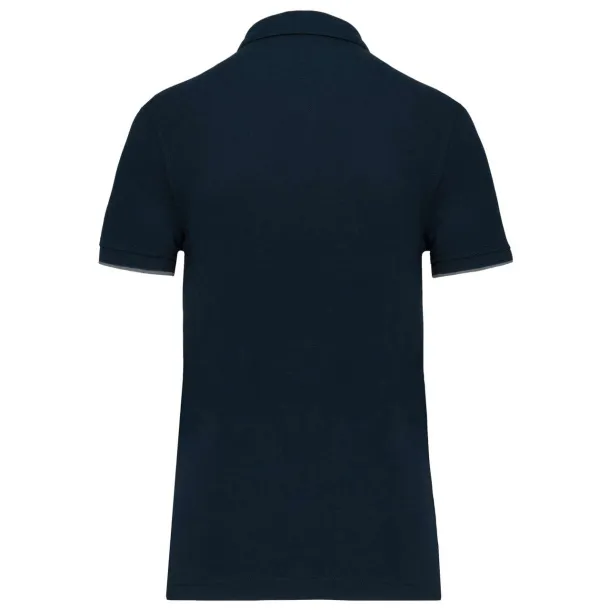  Ženska polo majica kratkih rukava - Designed To Work Mornarsko plava Srebrna