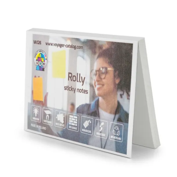 Rolly Electrostatic sticky notes Bijela