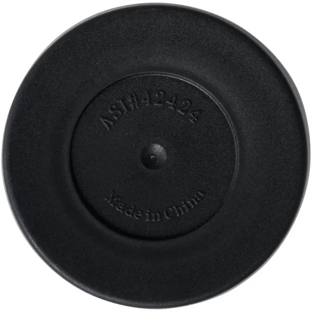 Elwood izolirana šalica od RCS certificiranog recikliranog nehrđajućeg čelika, 410 ml Solid black