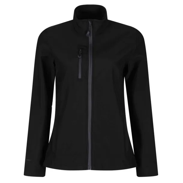 Honestly made WOMEN'S RECYCLED PRINTABLE SOFTSHELL JACKET - Regatta Black