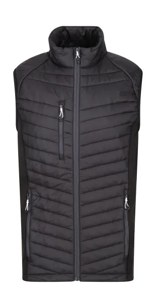 Navigate Men's Hybrid Bodwarmer - Regatta Professional Navy Seal Grey