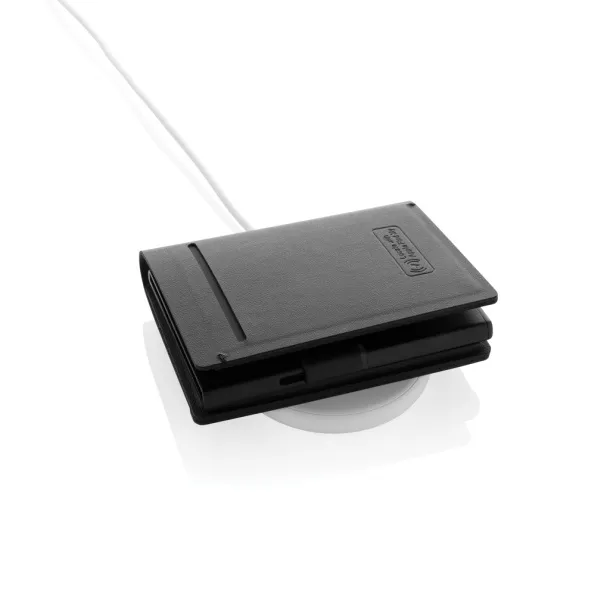 Seekcard RCS rpolyester card wallet with worldwide locating - XD Collection Black 