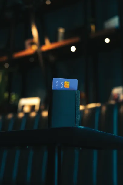 Seekcard novčanik za kartice od RCS rpoliestera s tehnologijom praćenja u cijelom svijetu - XD Collection Crna 