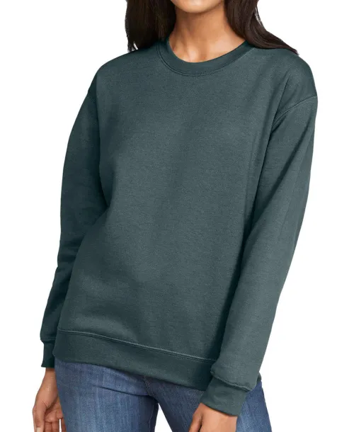 Softstyle Midweight Fleece Adult Crewneck - Gildan Dark Heather
