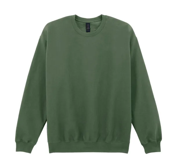 Softstyle flis majica s okruglim ovratnikom - Gildan Military Green