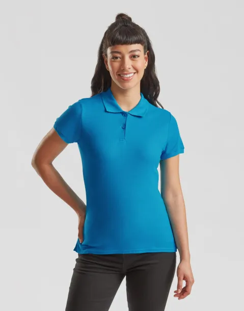  Ženska premium polo majica, 180 g/m² - Fruit of the Loom