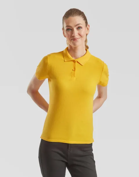  Ženska polo majica od mješavine poliestera i pamuka, 180 g/m² - Fruit of the Loom