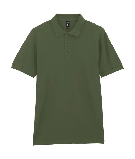  Premium Cotton Double Piqué Polo - Gildan Military Green