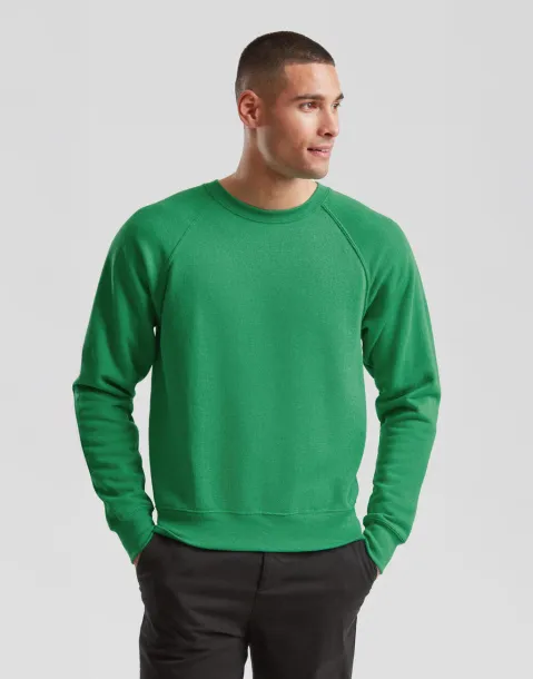  Klasični raglan pulover - Fruit of the Loom