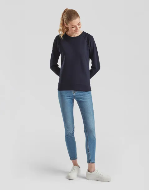  Ženski raglan pulover, 240 g/m² - Fruit of the Loom