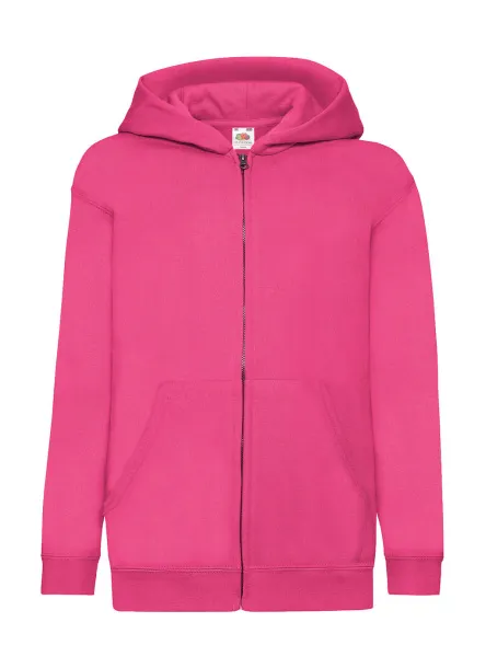  Dječji klasični hoodie s patentnim zatvaračem, 280 g/m² - Fruit of the Loom