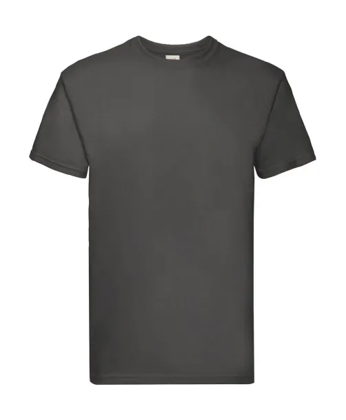  Super Premium Tee - Fruit of the Loom Light Graphite