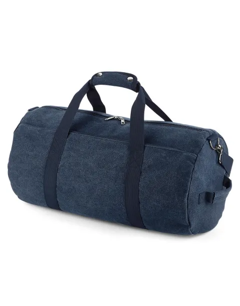  Vintage Canvas Barrel Bag - Bagbase