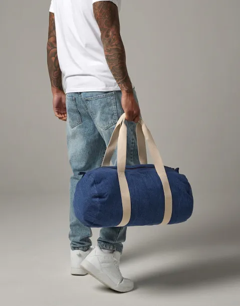  Denim Barrel Bag - Bagbase