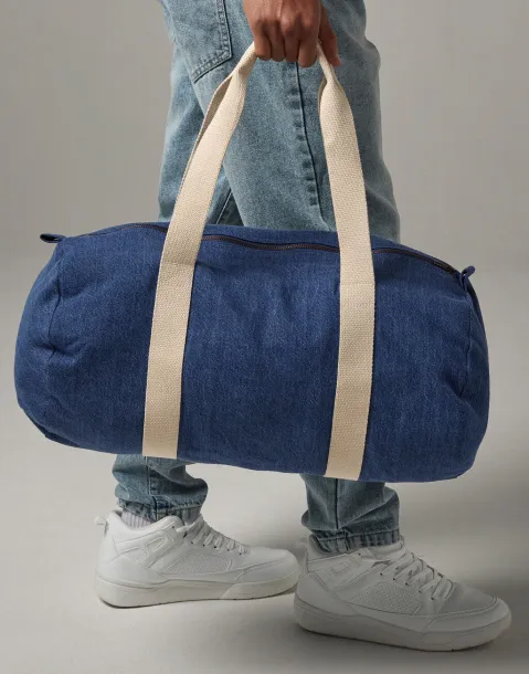  Denim Barrel Bag - Bagbase