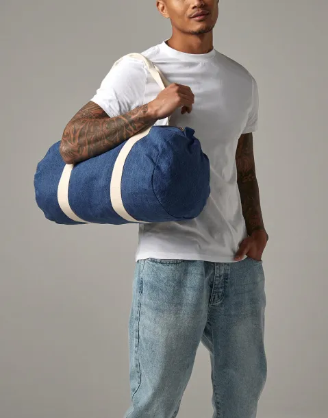  Denim Barrel Bag - Bagbase