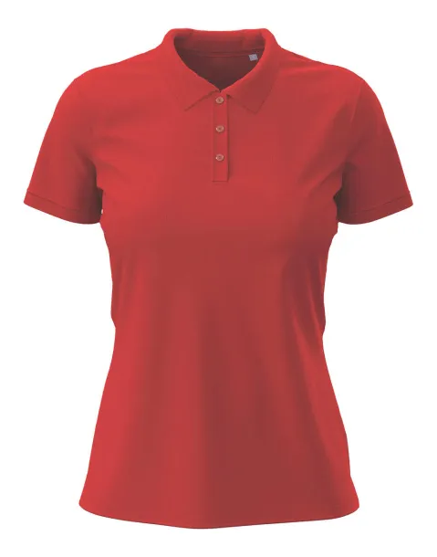 Claire ženska polo majica - Stedman Scarlet Red