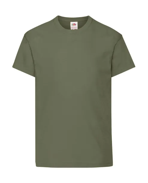 Kids Original T - Fruit of the Loom Classic Olive