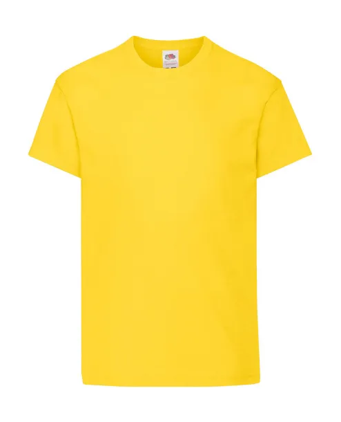  Dječja kratka majica - Fruit of the Loom Yellow