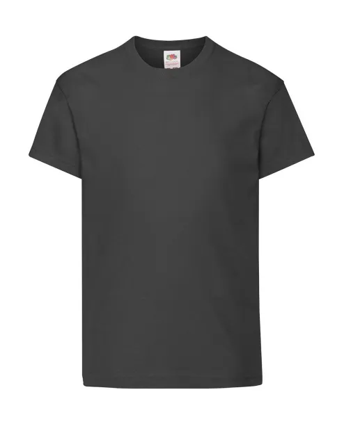  Dječja kratka majica, 145 g/m² - Fruit of the Loom Crna