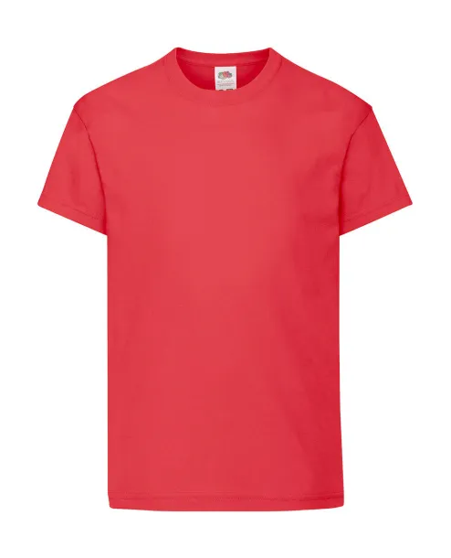  Dječja kratka majica, 145 g/m² - Fruit of the Loom Crvena