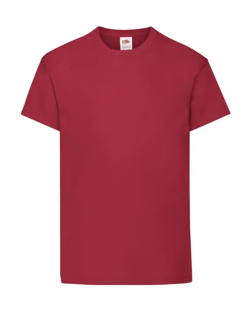  Dječja kratka majica, 145 g/m² - Fruit of the Loom Brick Red