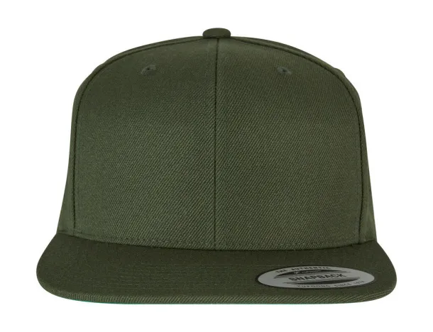  Klasična snapback šilterica - 6 panela - Classics Deep Olive