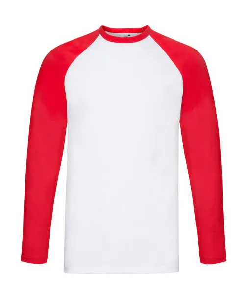  Valueweight Long Sleeve Baseball T - Fruit of the Loom